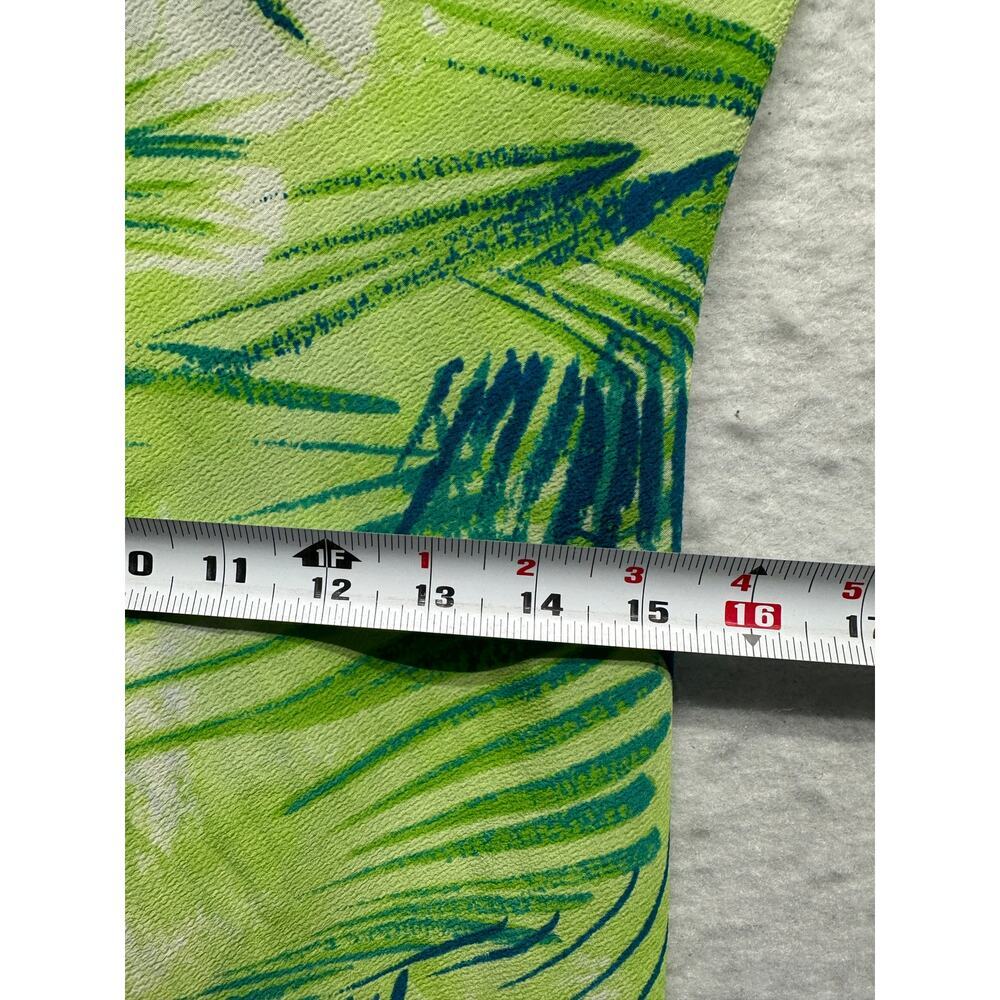 Natori Women 2 Piece Dress Duster Belt OS Bamboo Vintage Crepe Boho Resort VTG - Picture 15 of 16